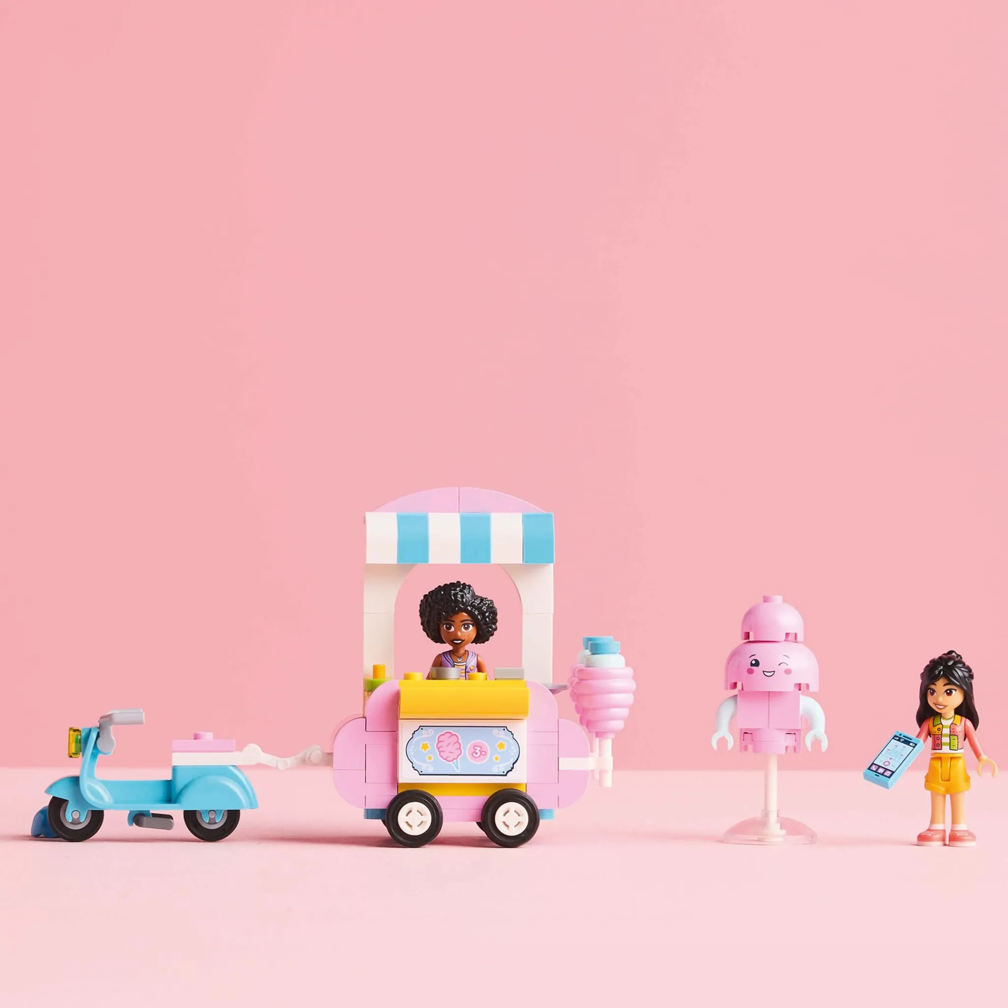 Kids LEGO® Friends Cotton Candy Stand and Scooter