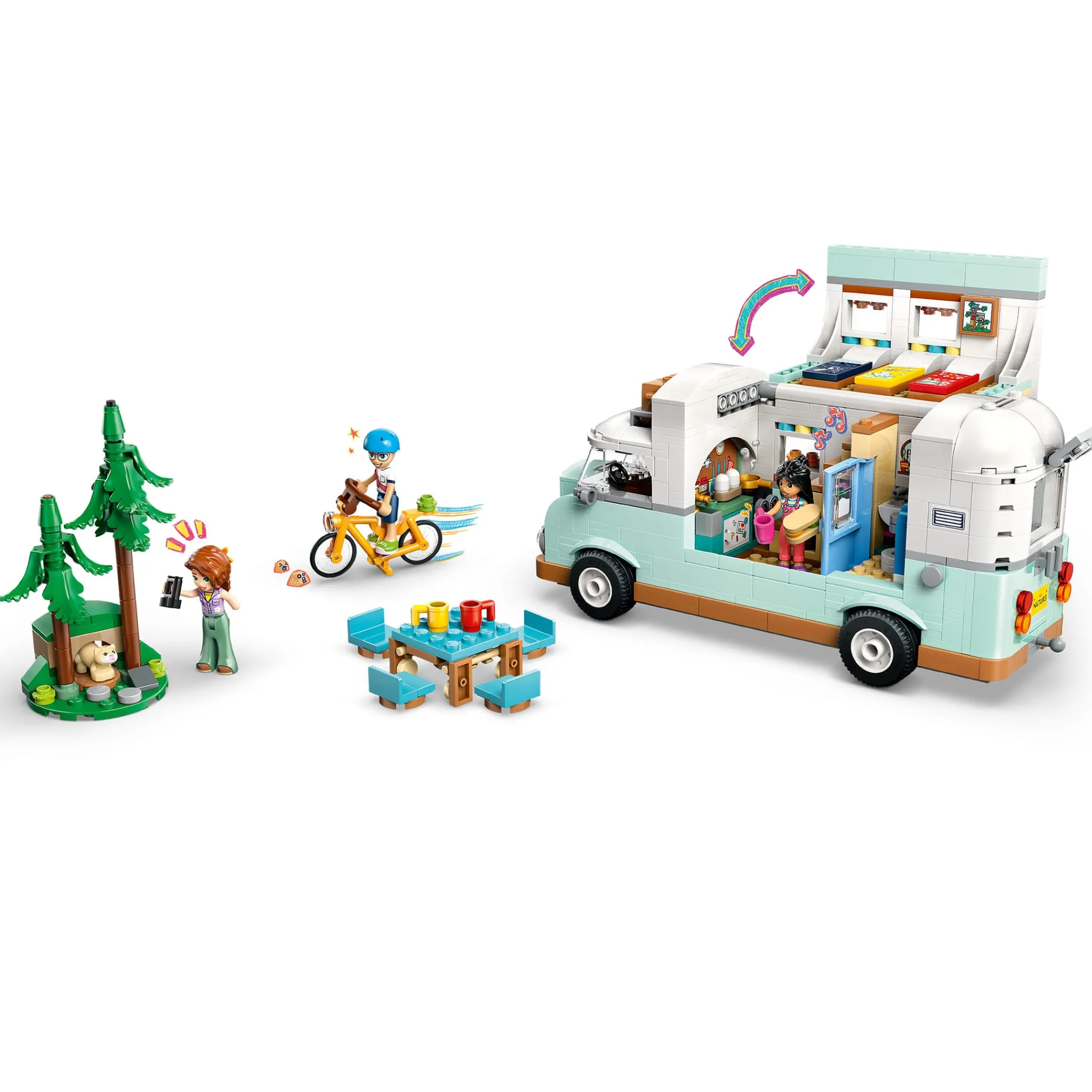 Kids LEGO® Friends Friendship Camper Van Adventure