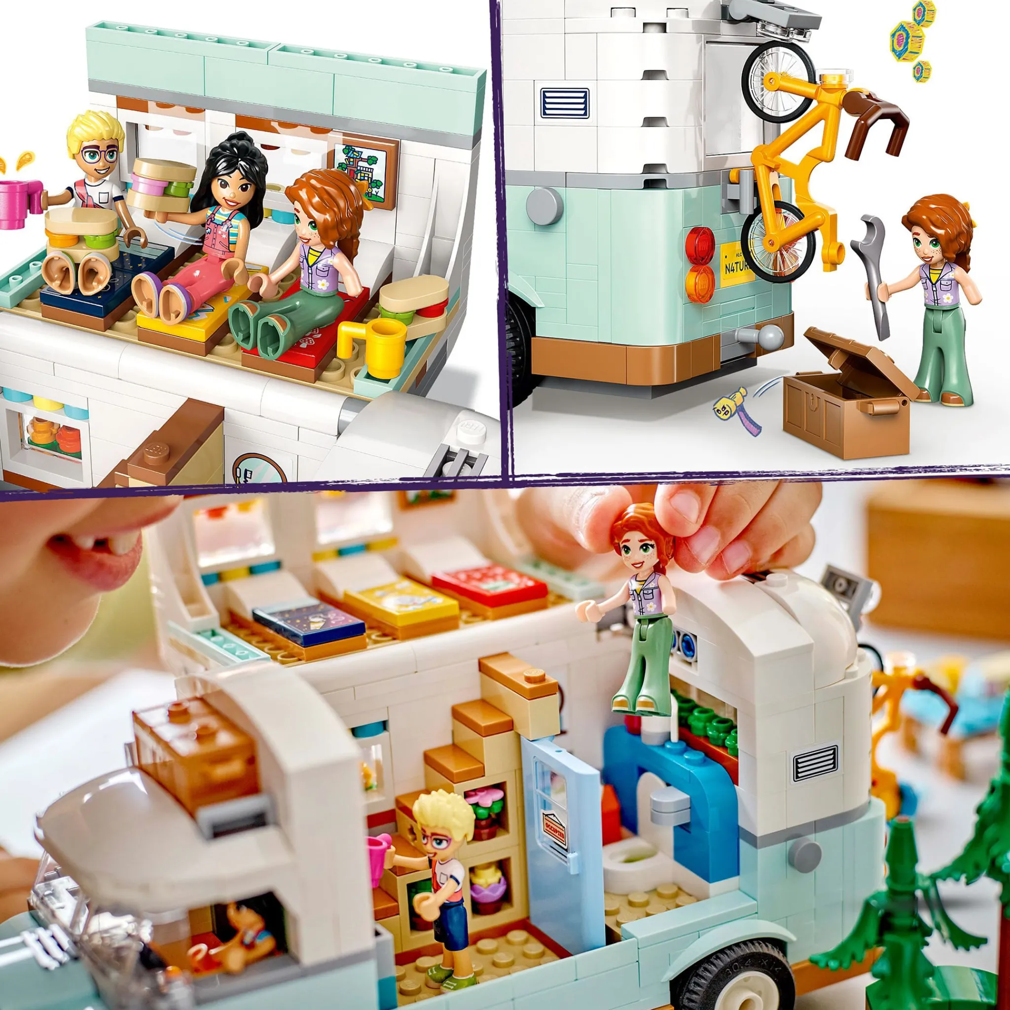 Kids LEGO® Friends Friendship Camper Van Adventure