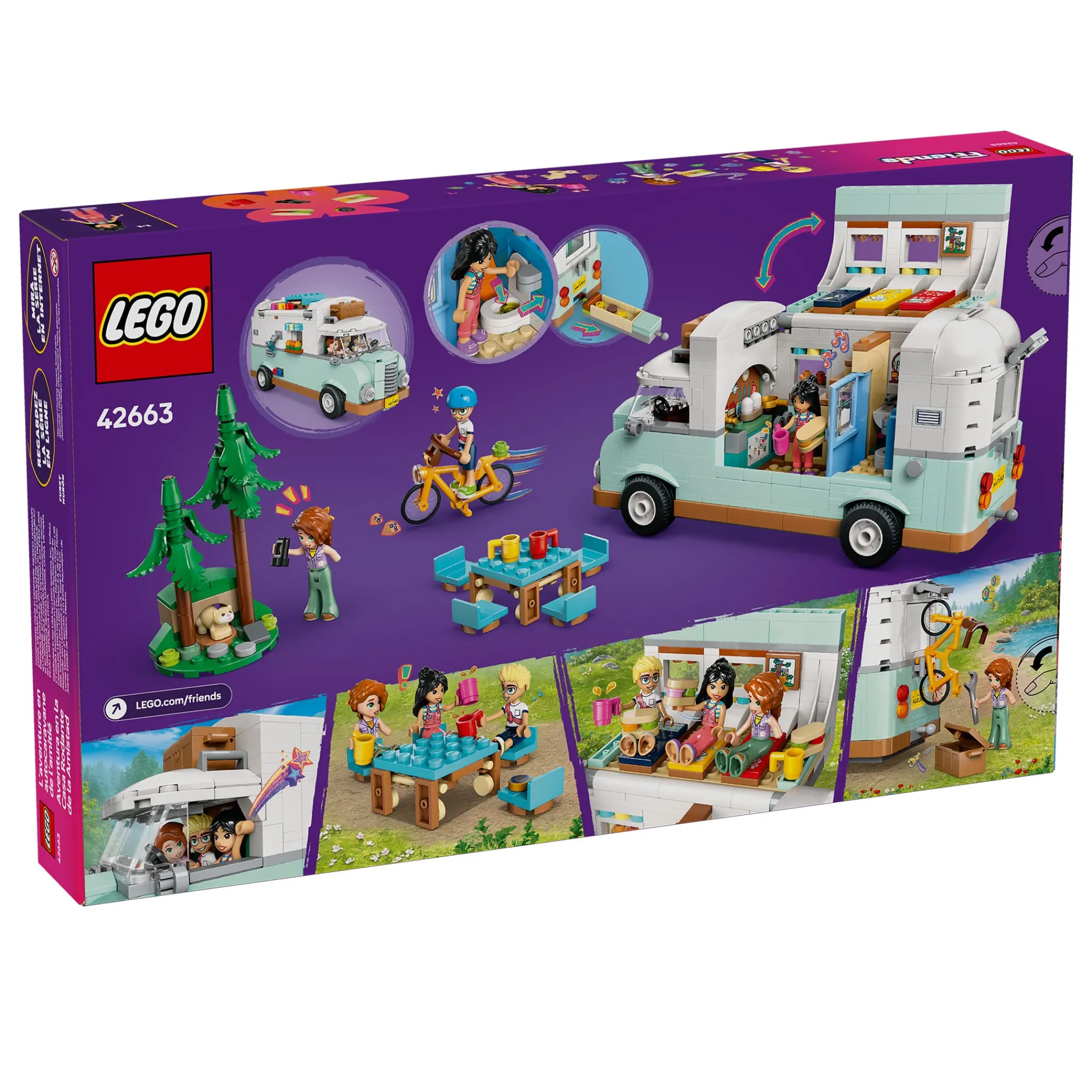 Kids LEGO® Friends Friendship Camper Van Adventure