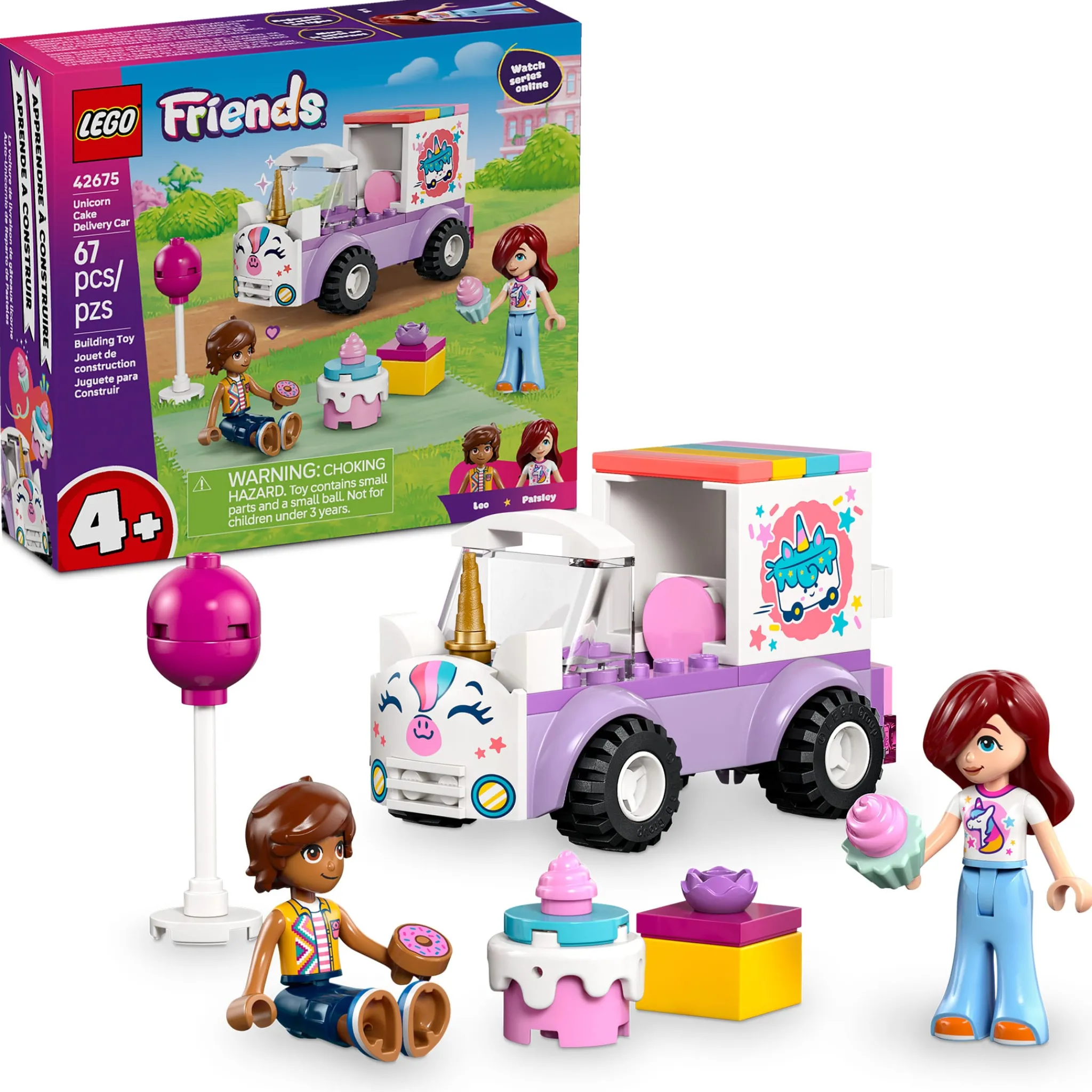 Kids LEGO® Friends Unicorn Cake Delivery Car