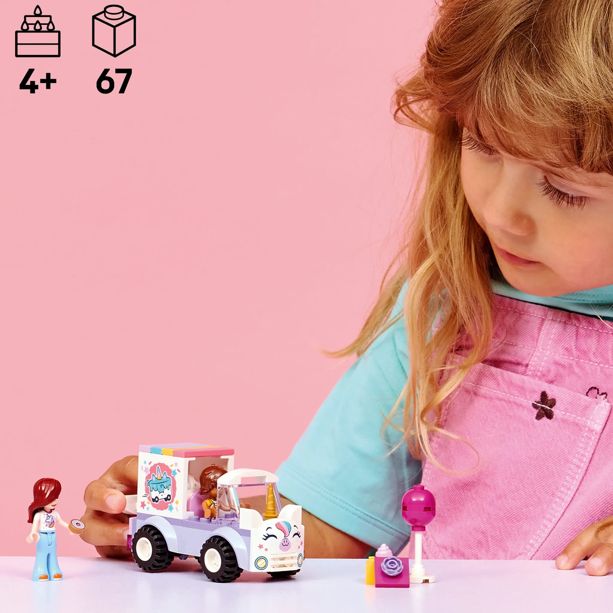 Kids LEGO® Friends Unicorn Cake Delivery Car
