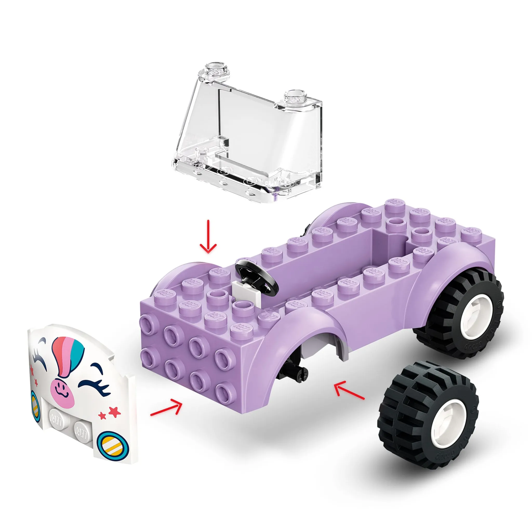 Kids LEGO® Friends Unicorn Cake Delivery Car