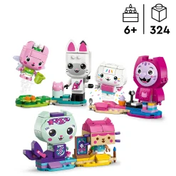 Kids LEGO® Gabby’s Dollhouse Gabby’s Brick-Built Cat Friends