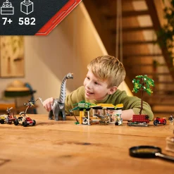 Kids LEGO® Assembly & Construction>Jurassic World Raptor & Titanosaurus Tracking Mission
