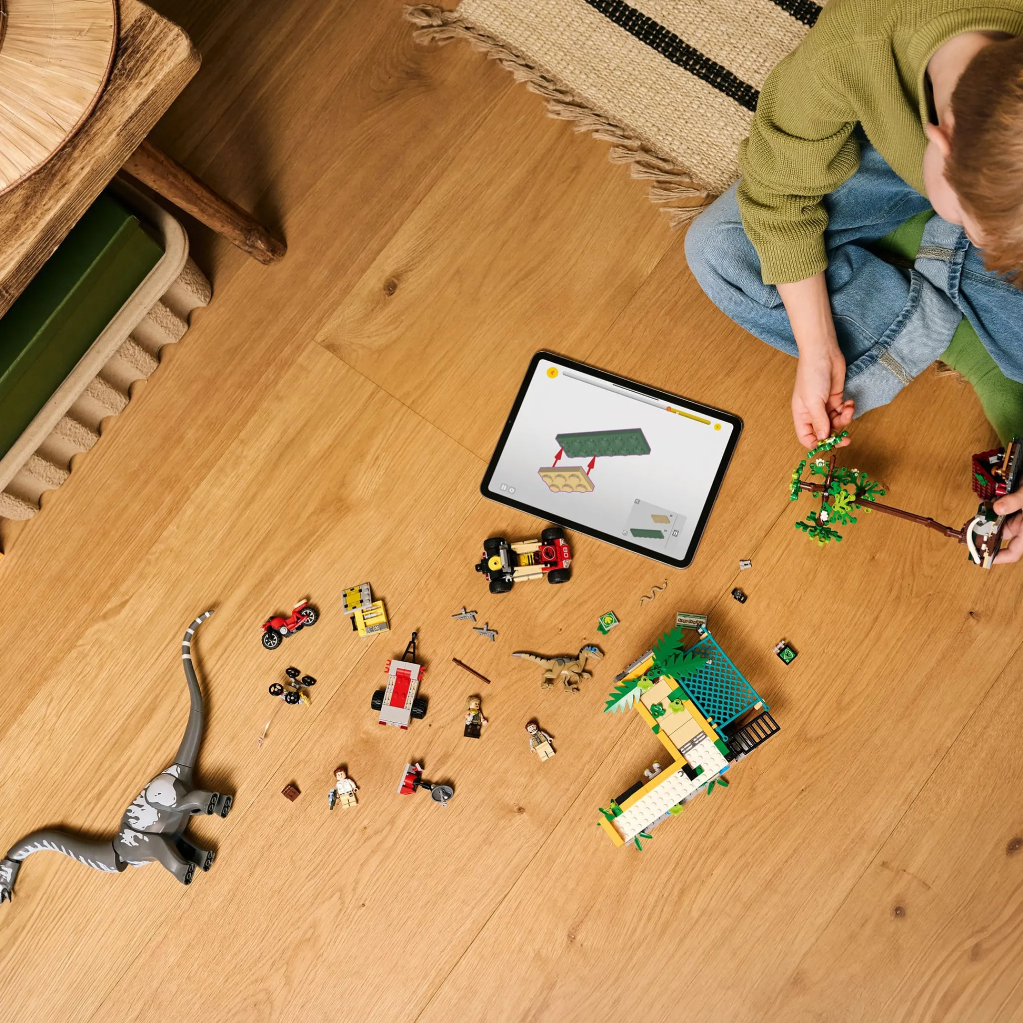 Kids LEGO® Assembly & Construction>Jurassic World Raptor & Titanosaurus Tracking Mission