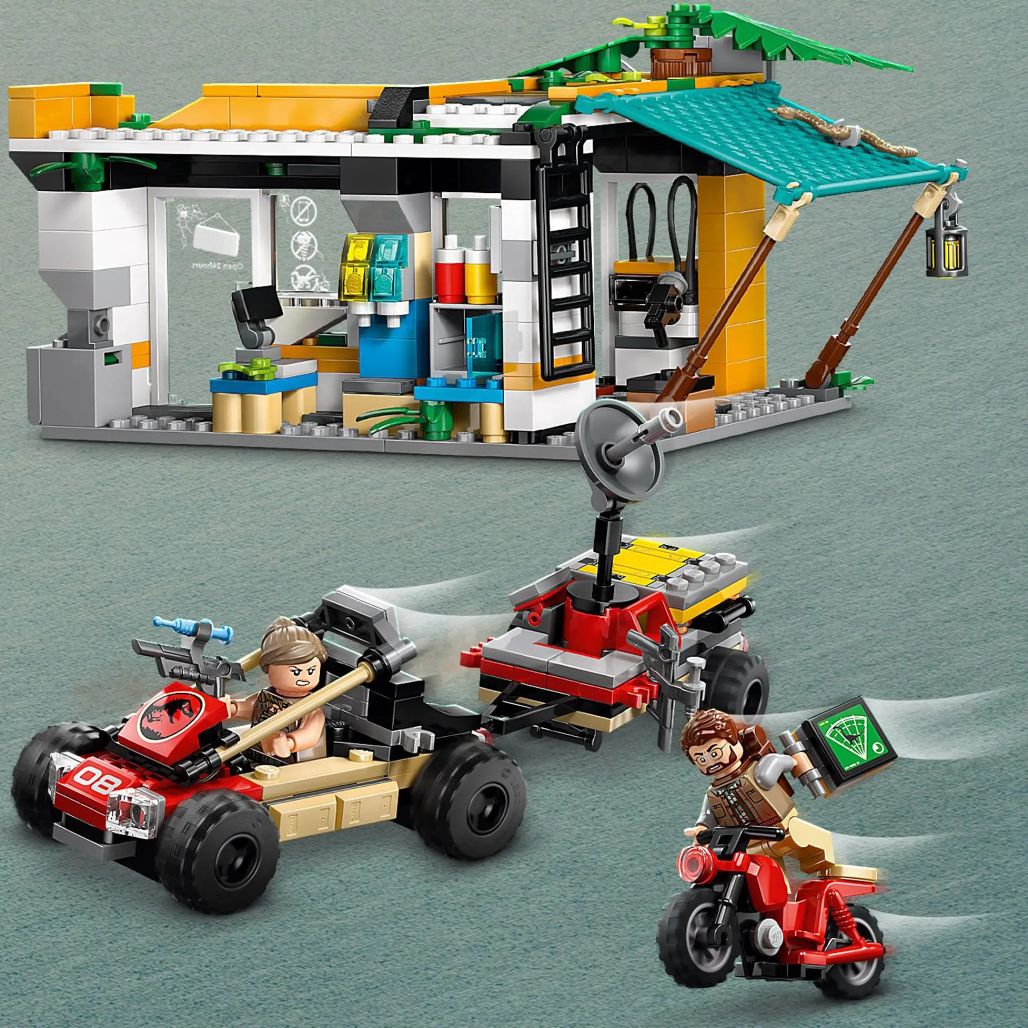 Kids LEGO® Assembly & Construction>Jurassic World Raptor & Titanosaurus Tracking Mission