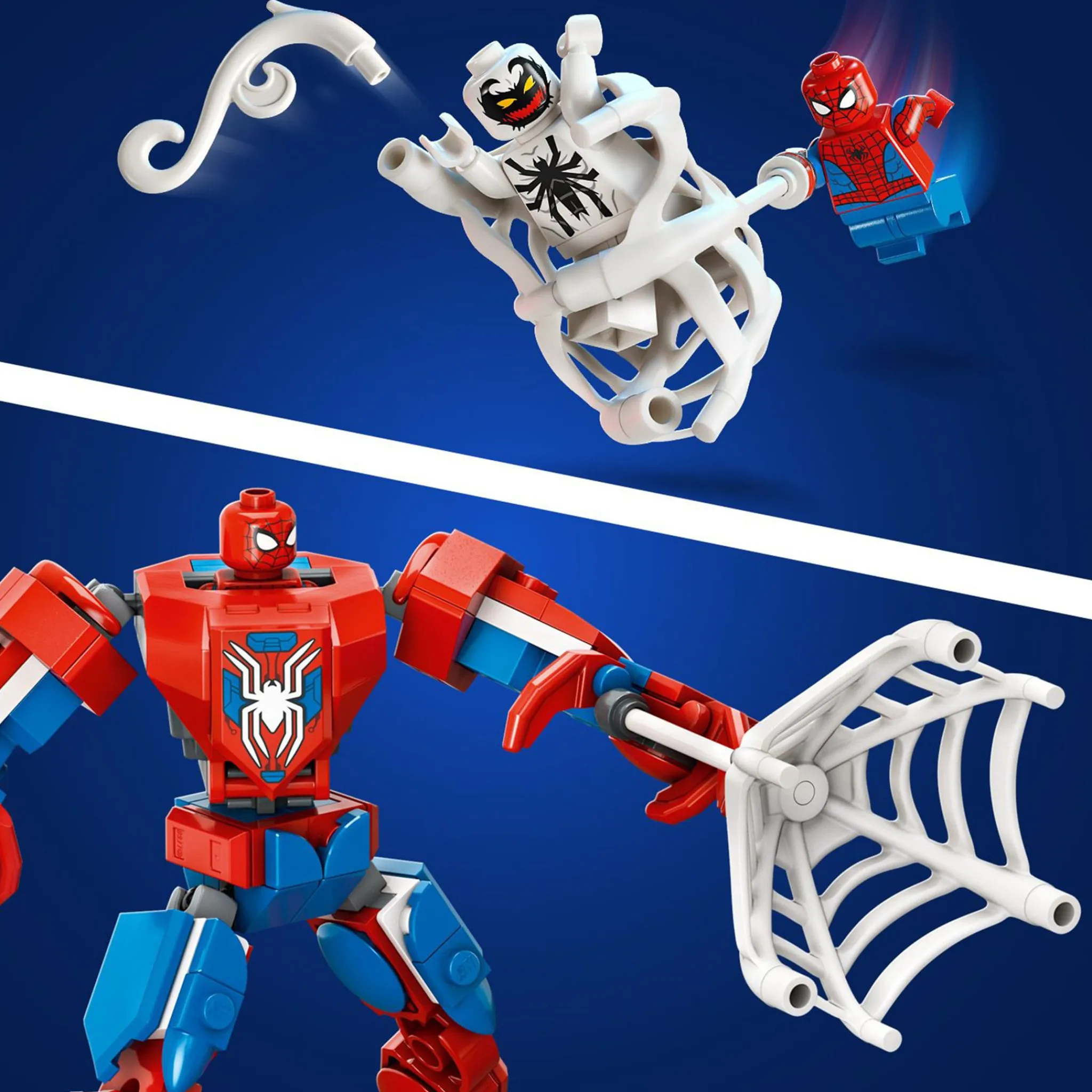 Kids LEGO® Assembly & Construction>Marvel Spider-Man Mech vs. Anti-Venom