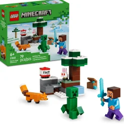 Kids LEGO® Assembly & Construction>Minecraft® Steve’s Taiga Adventure