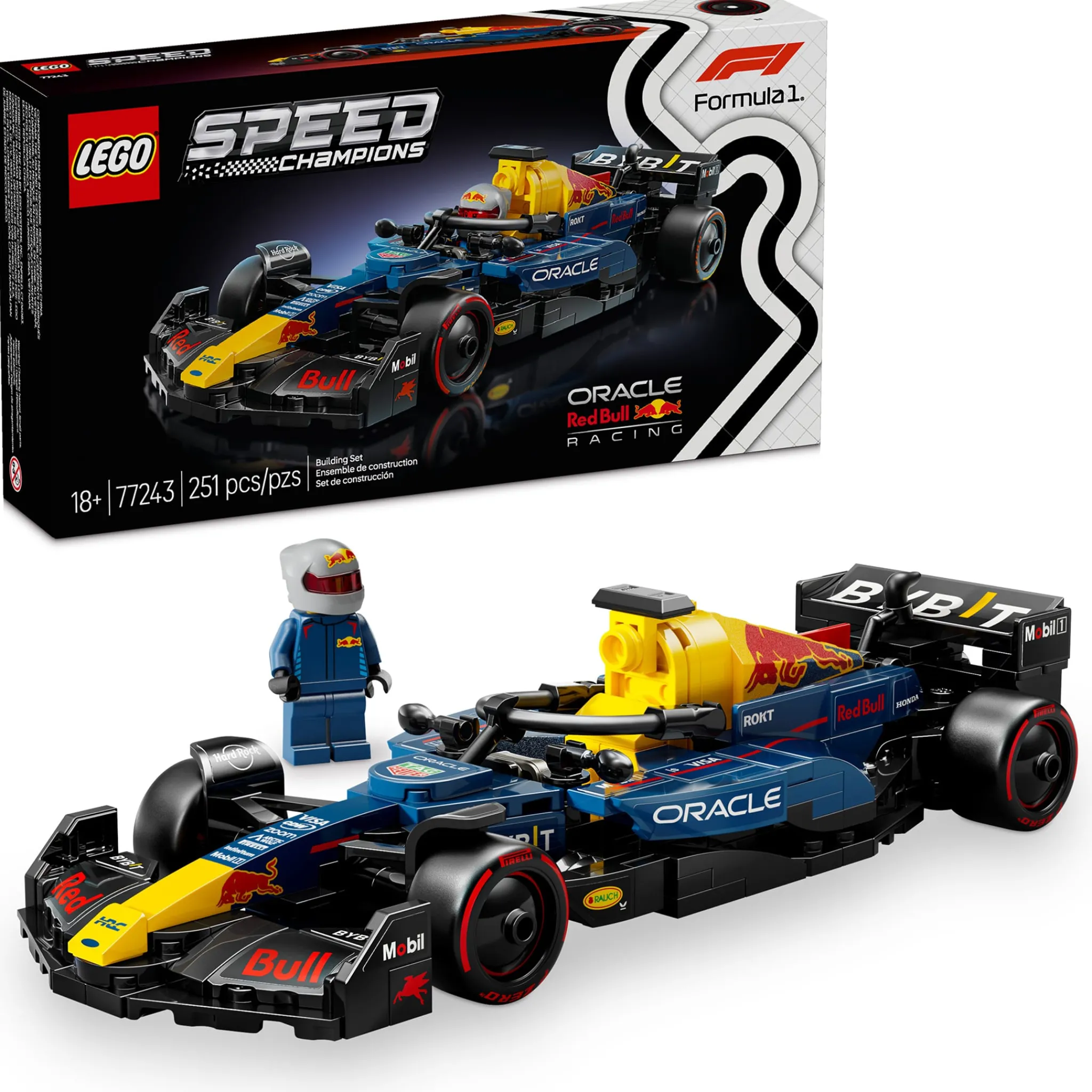 Kids LEGO® Assembly & Construction>Speed Champions Oracle Red Bull Racing RB20 F1® Race Car