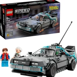 Kids LEGO® Speed Champions Time Machine from Back to the Future