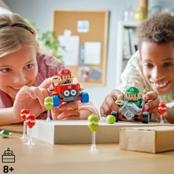 Kids LEGO® Assembly & Construction>Super Mario™: Mario Kart™ – Baby Mario vs. Baby Luigi