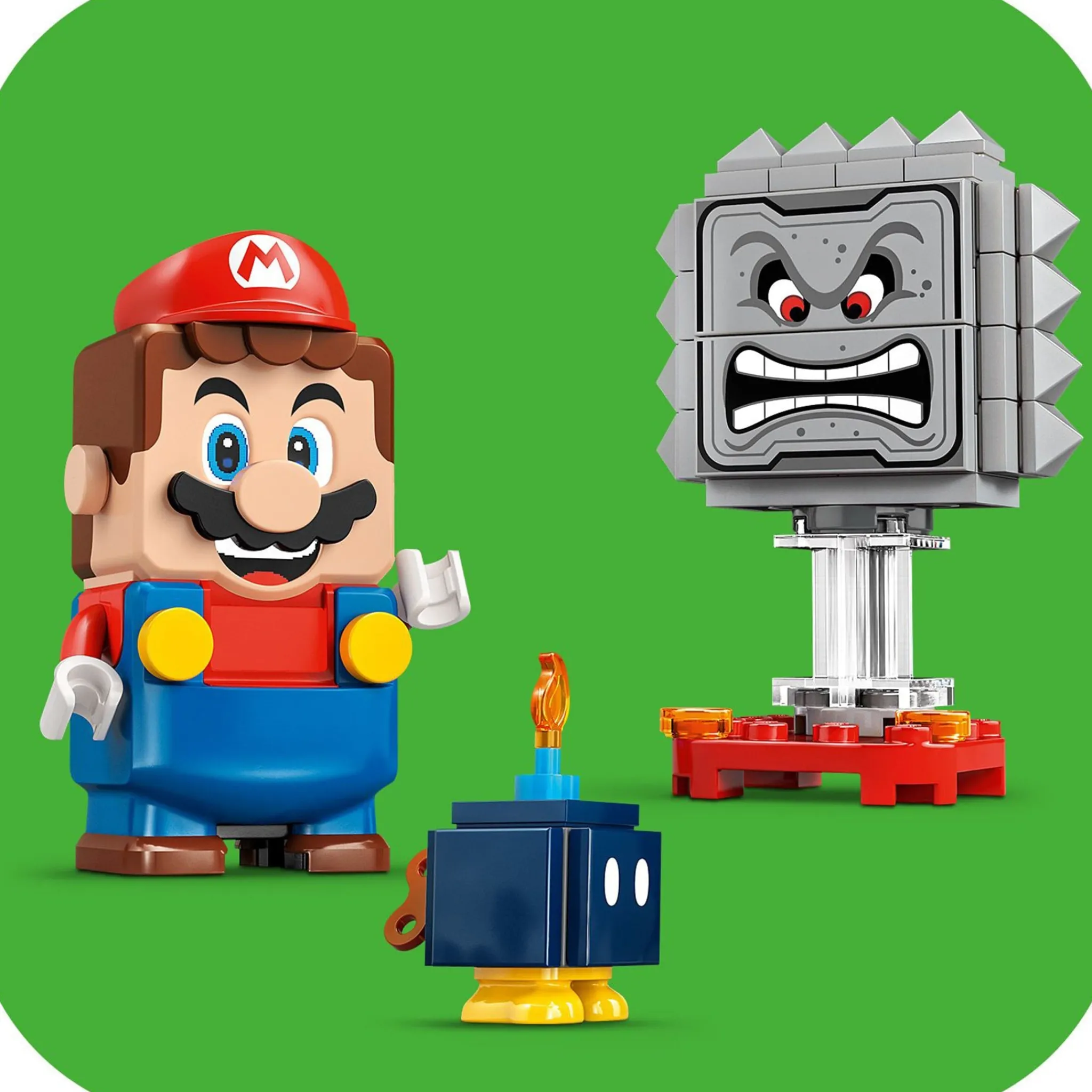 Kids LEGO® Assembly & Construction>Super Mario™: Mario Kart™ – Interactive Mario™ & Standard Kart