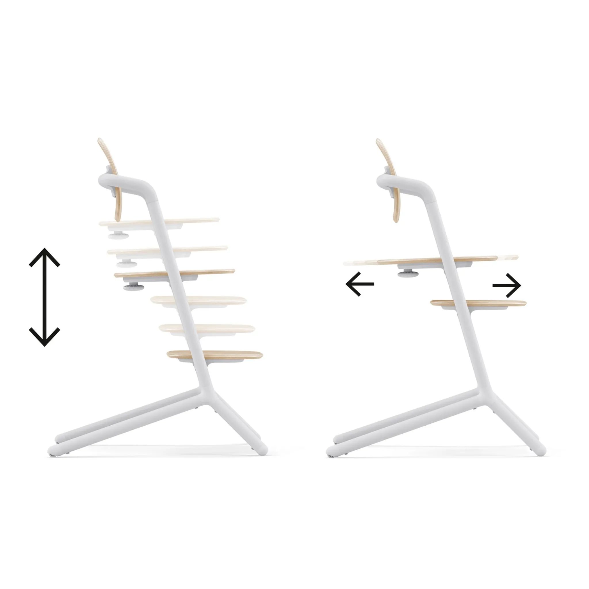 Cybex High Chairs & Booster Seats|High Chairs & Booster Seats>LEMO 2 High Chair 3-in-1 - Sand White