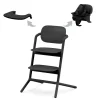 Cybex LEMO 2 High Chair 3-in-1 - Stunning Black