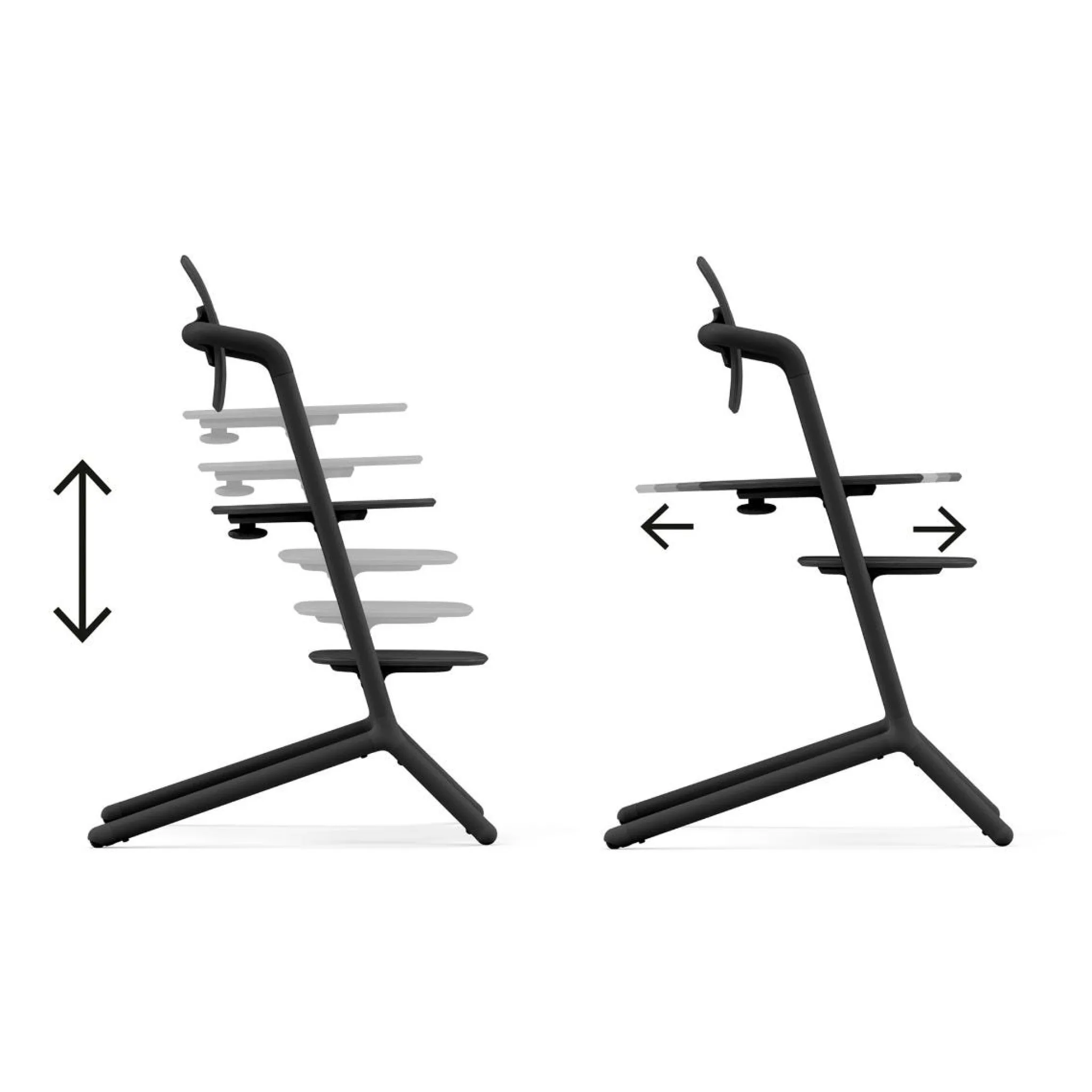 Cybex LEMO 2 High Chair 3-in-1 - Stunning Black