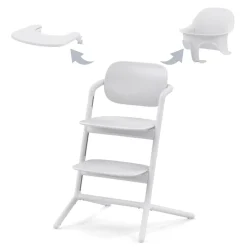 Cybex LEMO 2 High Chair 3-in-1 - White