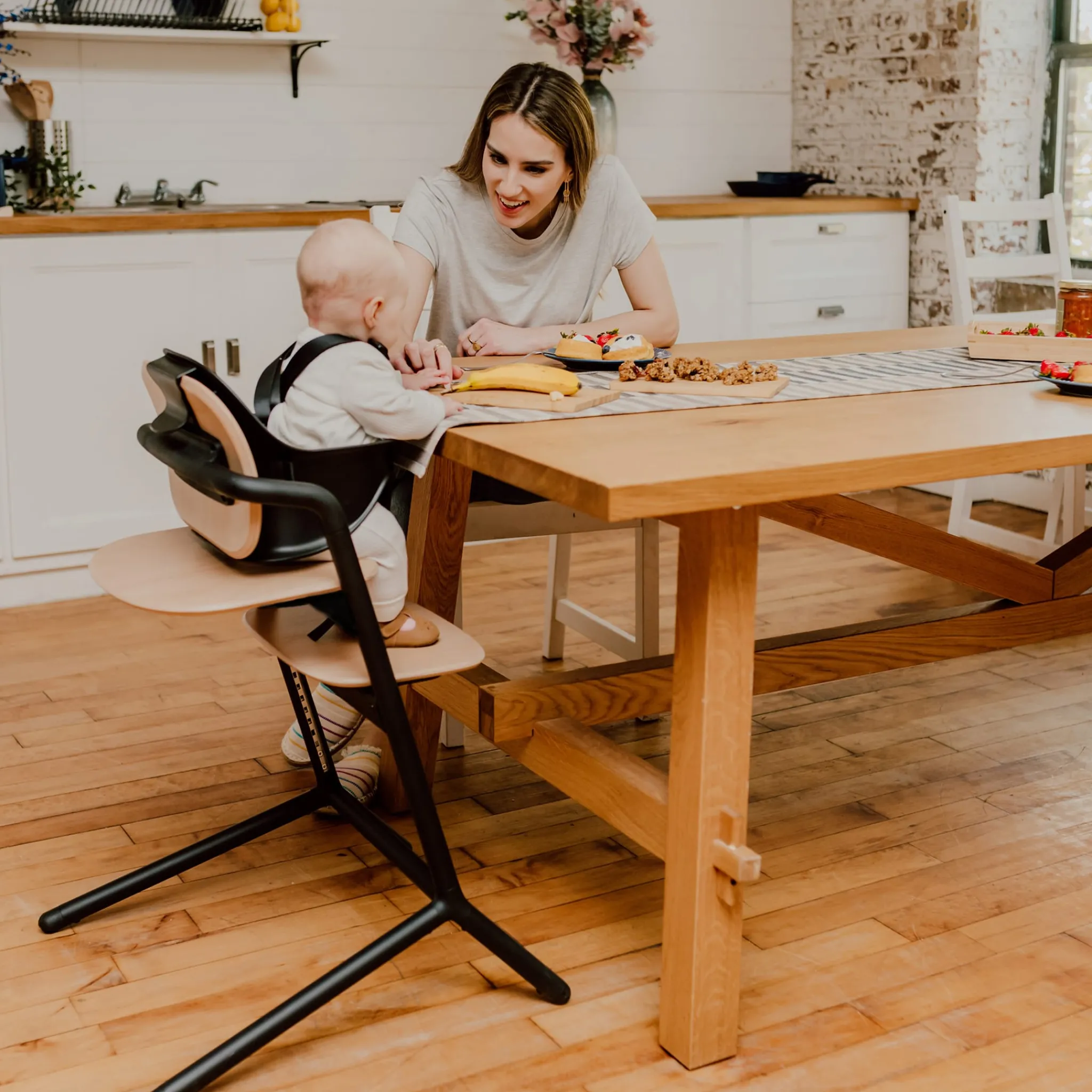Cybex High Chairs & Booster Seats|High Chairs & Booster Seats>Lemo 3-in-1 High Chair + Training Tower Set