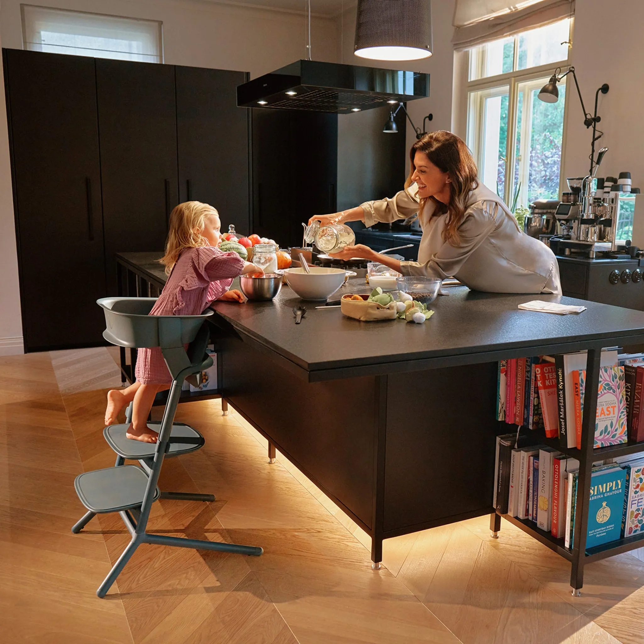 Cybex High Chairs & Booster Seats|High Chairs & Booster Seats>LEMO Training Tower Set - Stone Blue