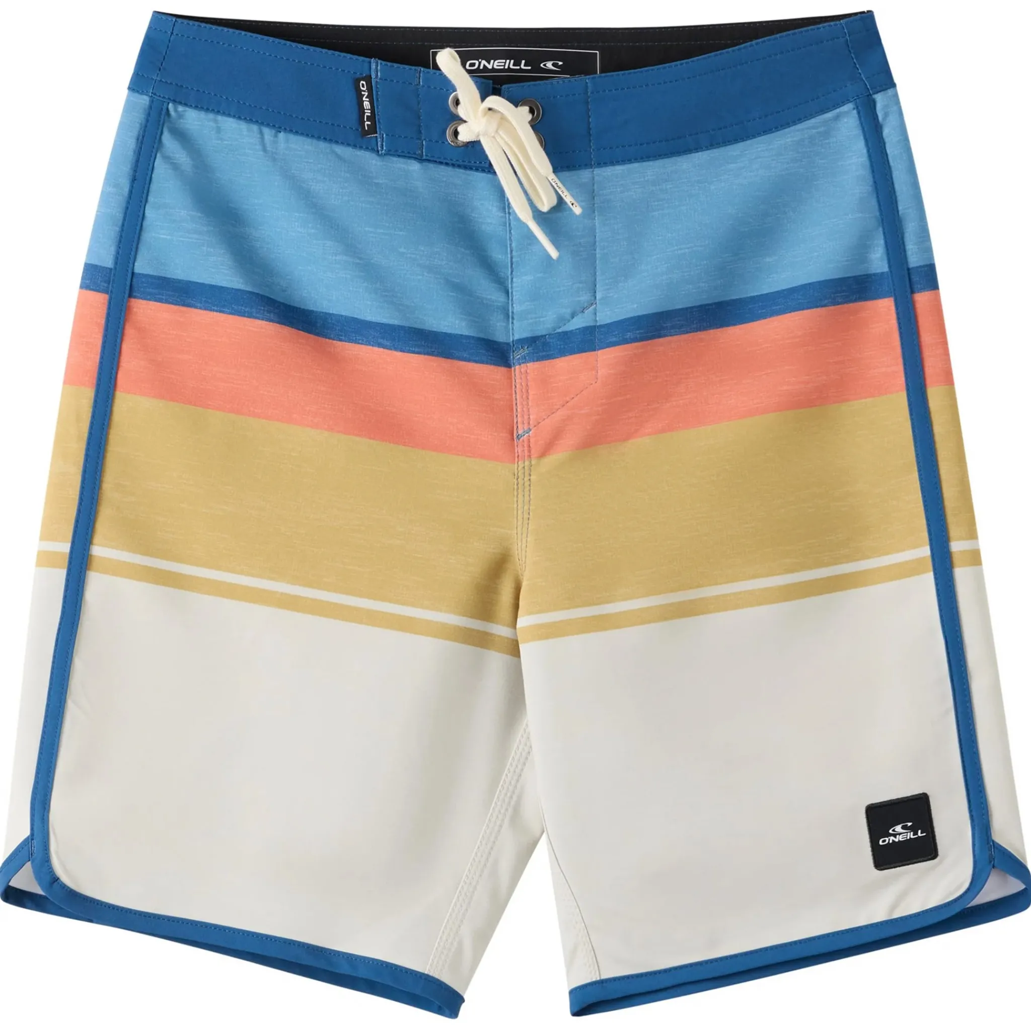 Kids/BOY O'Neill Swimsuits>Lennox Scallop Boardshort 8-16