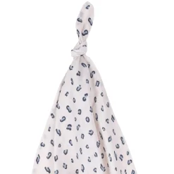 Kids Firsts par Petit Lem Leopard Muslin Blanket