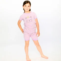 Kids Deux par Deux Pajamas & Bathrobes>Leopard Pajama Set 2-6