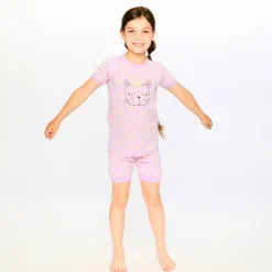 Kids Deux par Deux Leopard Pajama Set 7-10