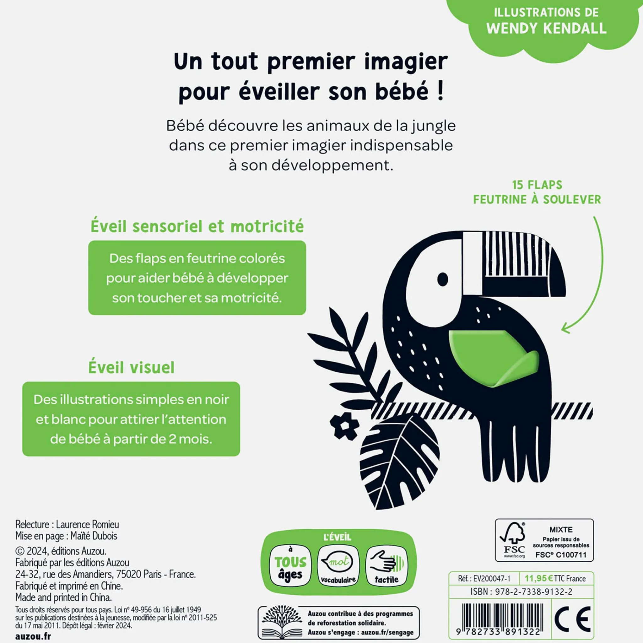 Auzou Les Animaux De La Jungle