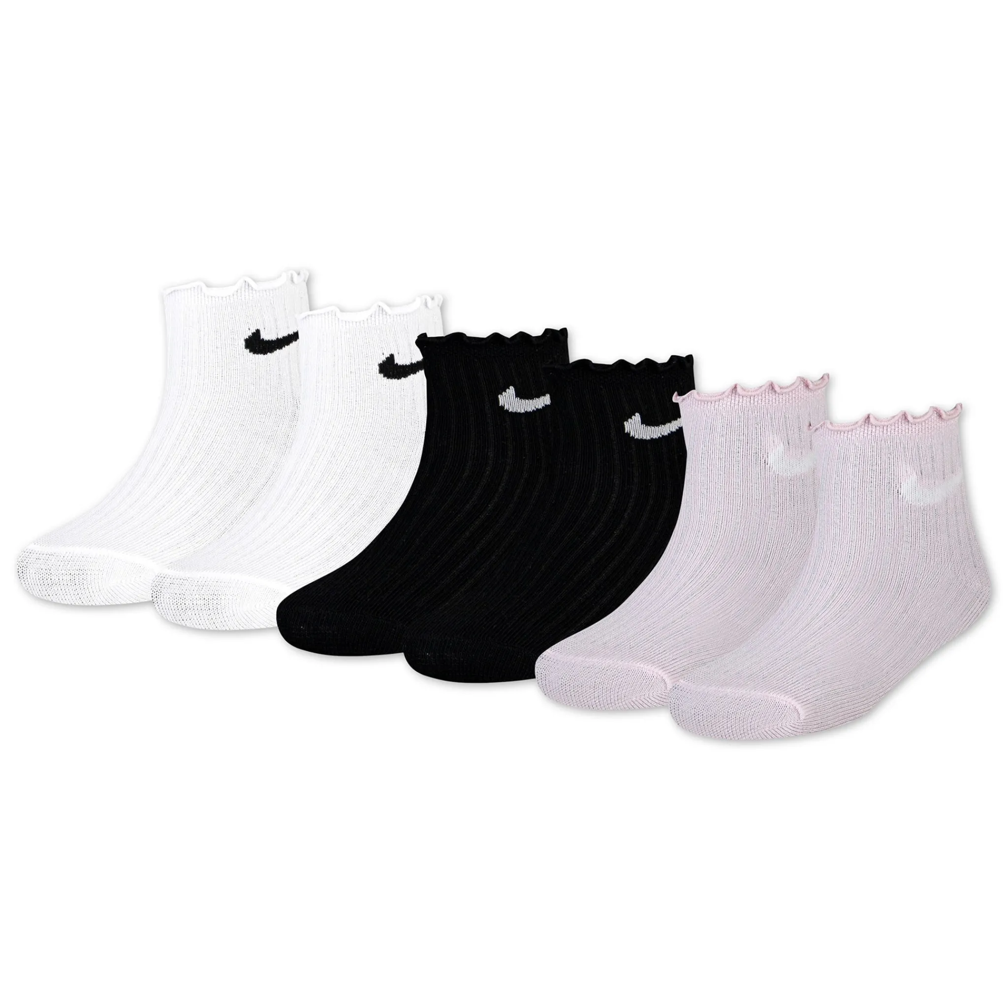 Kids Nike Lettuce Welt Socks (3) 7e-3j