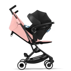 Kids Cybex Libelle Stroller - Black / Light Pink