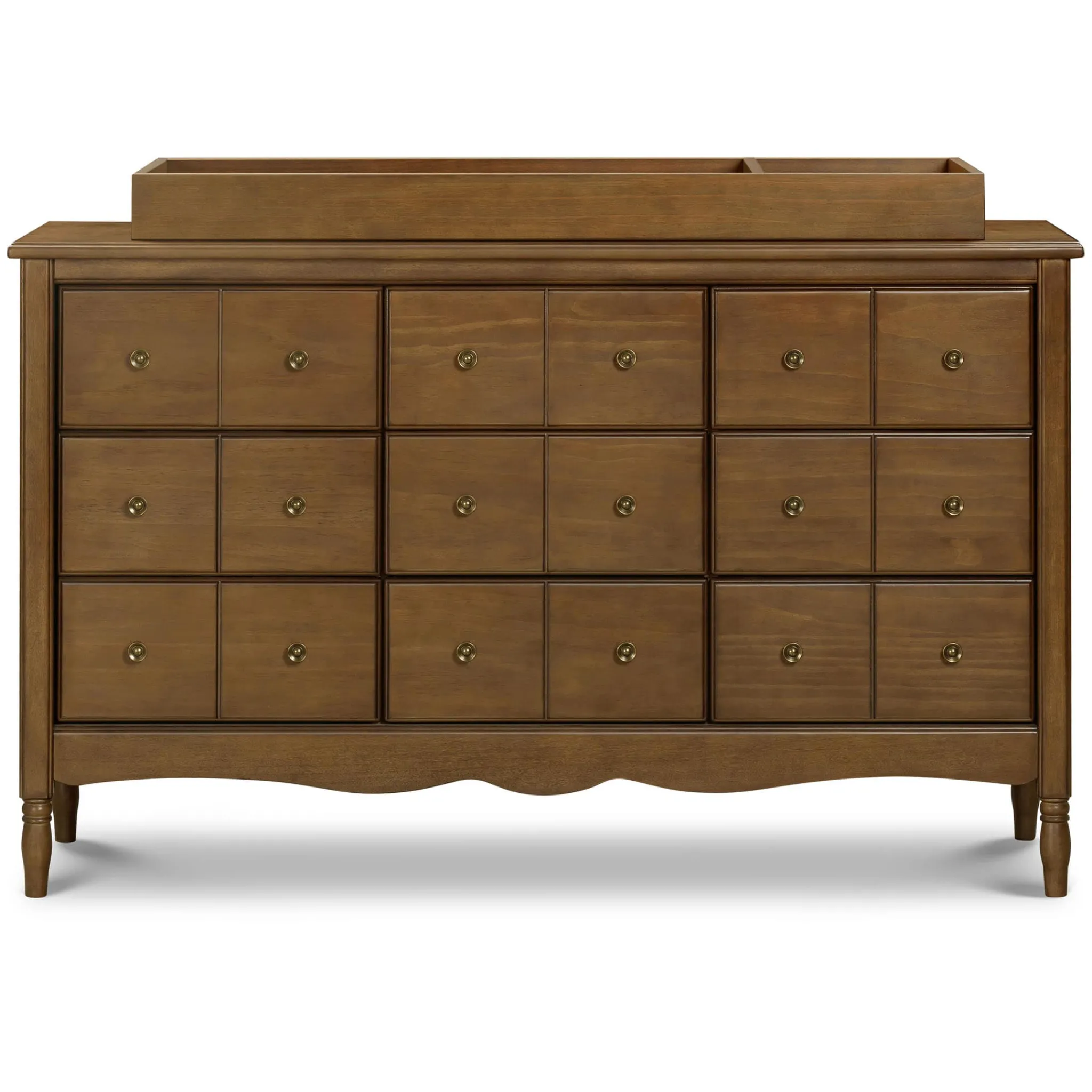 Namesake Storage Furniture>Liberty 9 Drawers Dresser - Natural Walnut