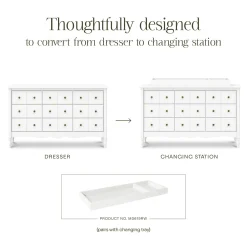 Namesake Liberty 9 Drawers Dresser - Warm White