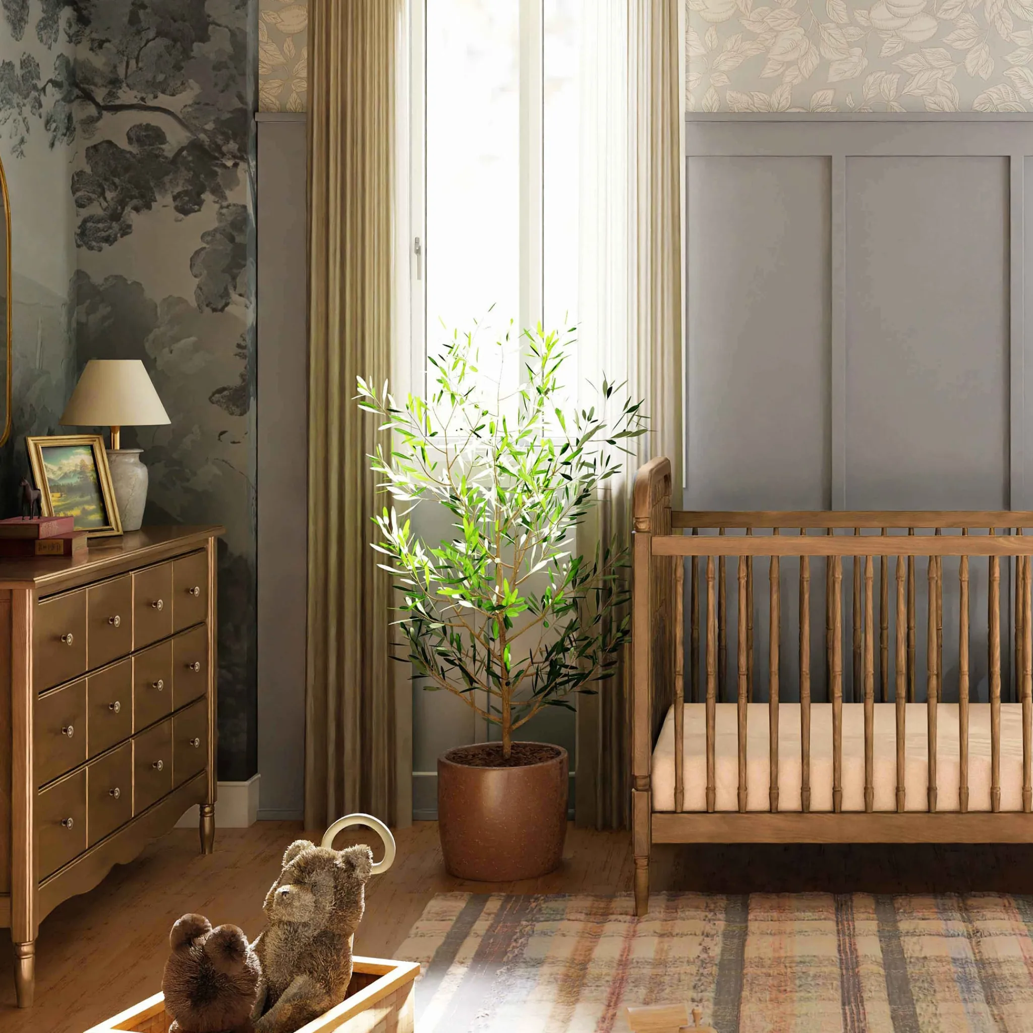 Namesake Liberty 6-Drawer Assembled Dresser - Natural Walnut