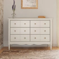 Namesake Liberty 6-Drawer Assembled Dresser - Warm White