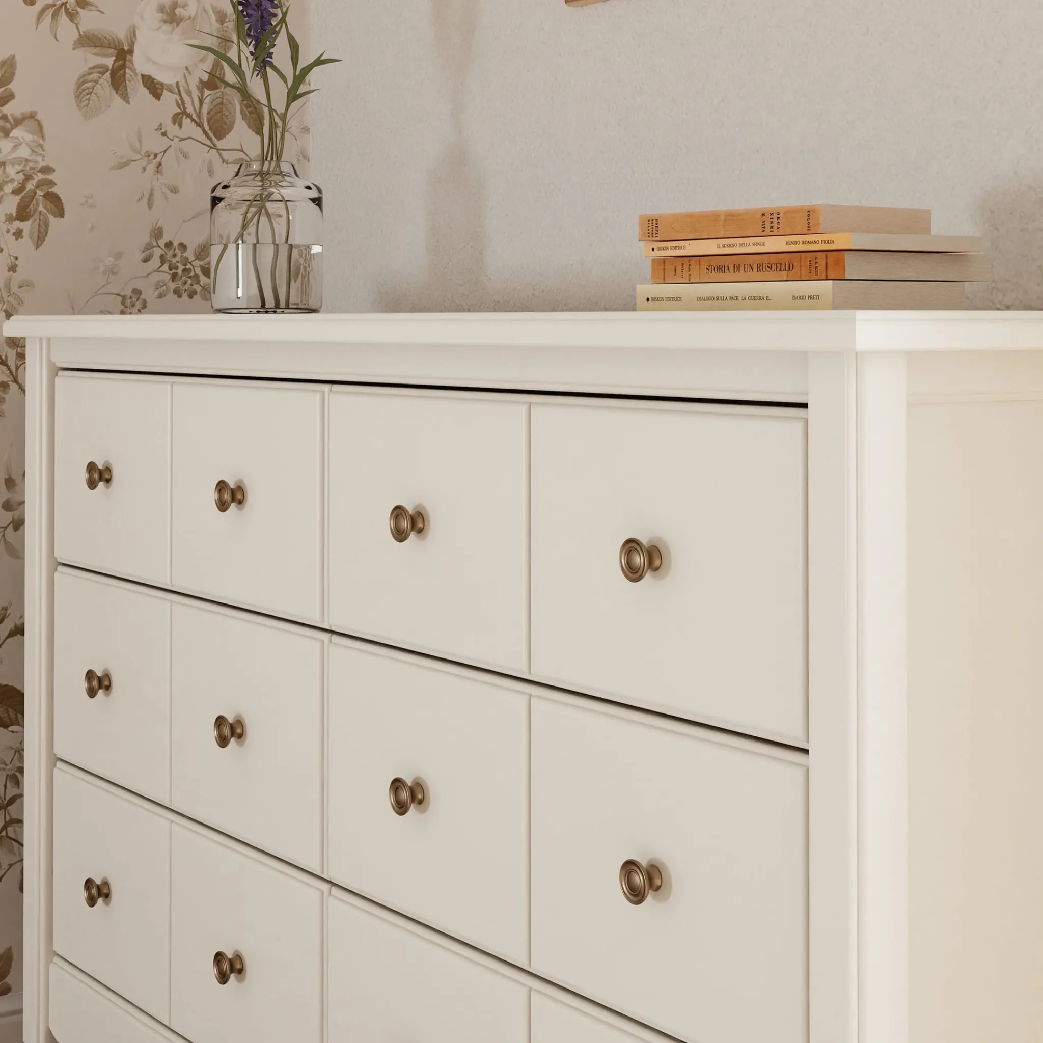 Namesake Liberty 6-Drawer Assembled Dresser - Warm White