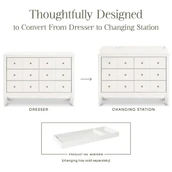 Namesake Liberty 6-Drawer Assembled Dresser - Warm White