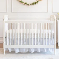 Namesake Liberty 3-in-1 Convertible Spindle Crib With Conversion Kit - Warm White