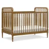 Namesake Liberty 3-in-1 Convertible Spindle Crib With Conversion Kit - Natural Walnut
