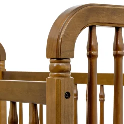 Namesake Liberty 3-in-1 Convertible Spindle Crib With Conversion Kit - Natural Walnut