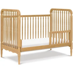 Namesake Liberty 3-in-1 Convertible Spindle Crib With Conversion Kit - Honey