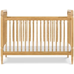 Namesake Liberty 3-in-1 Convertible Spindle Crib With Conversion Kit - Honey