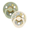 Bibs LIBERTY Pacifier 6-18m Set of 2 - Sage (Size 2)