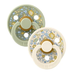Bibs LIBERTY Pacifier 6-18m Set of 2 - Sage (Size 2)