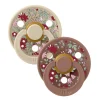 Bibs Pacifiers & Clips|Pacifiers & Clips>LIBERTY Pacifier 6-18m Set of 2 - Woodchuck Mix (Size 2)