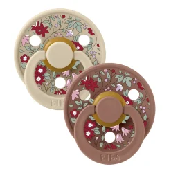 Bibs Pacifiers & Clips|Pacifiers & Clips>LIBERTY Pacifier 6-18m Set of 2 - Woodchuck Mix (Size 2)
