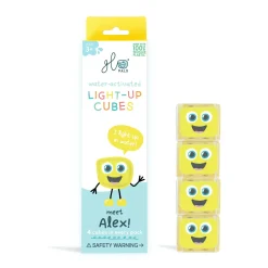 Glo Pals Light-Up Cubes for Bath - Alex