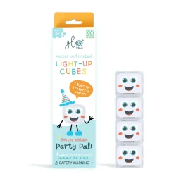 Glo Pals Bath Toys|Bath Accessories>Light-Up Cubes for Bath - Party Pal
