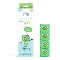 Glo Pals Bath Toys|Bath Accessories>Light-Up Cubes for Bath - Pippa