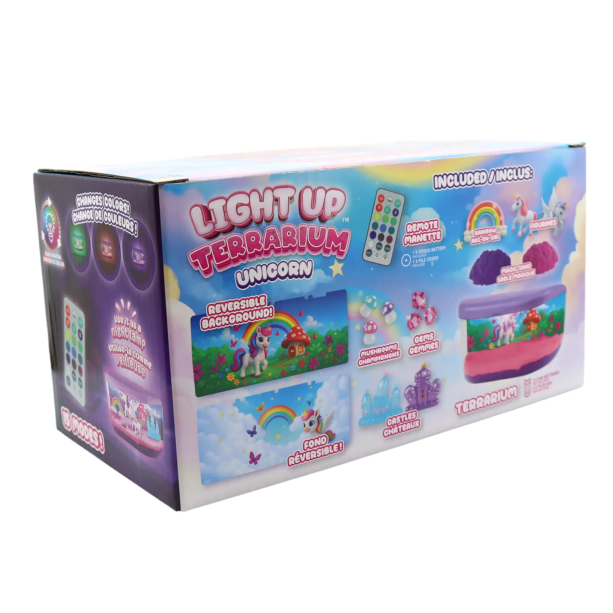 Kids Groupe Ricochet Light-up Terrarium - Unicorn