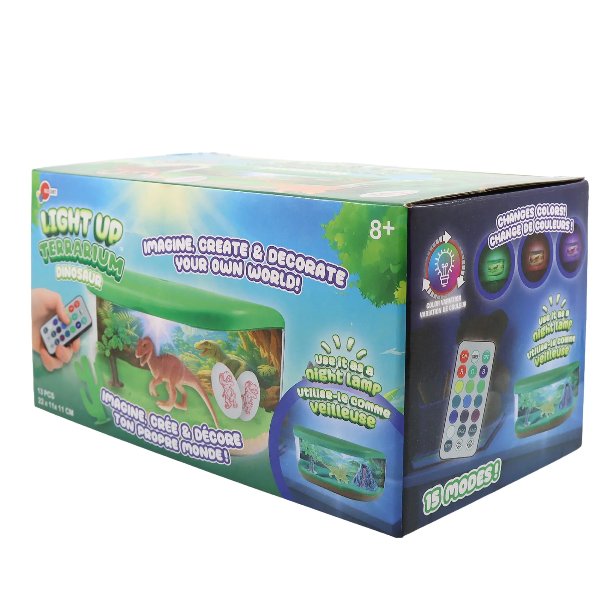 Kids Groupe Ricochet Diy & Activities>Light-up Terrarium - Dinosaur